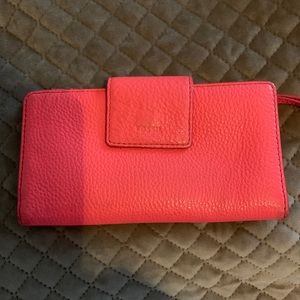 Fossil leather wallet